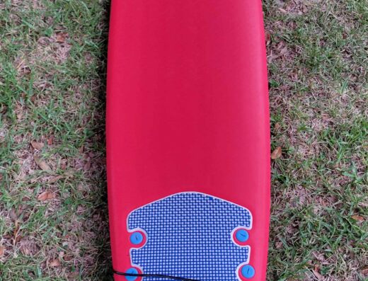 8 foot foam top surfboard