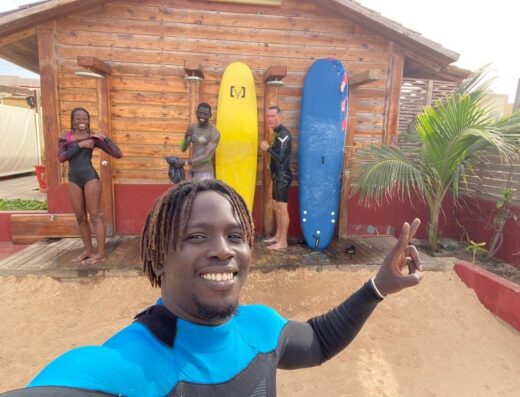 Surf Guiding with a Senegal National Team Coach