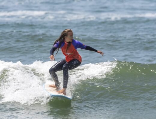 Surf camp for women