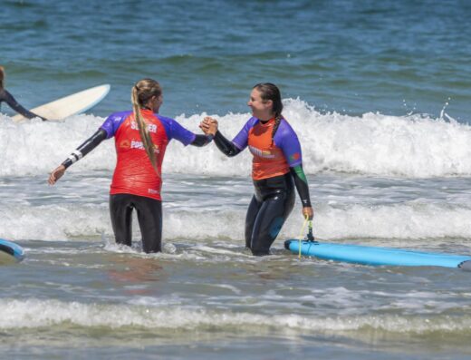 Surf camp for women