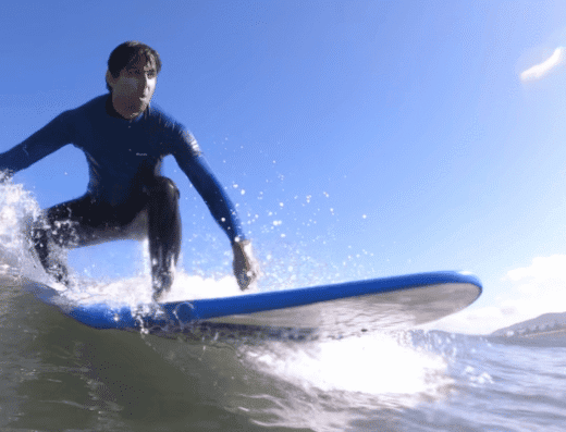 Surf in Cape Town with the best view of Table Mountain