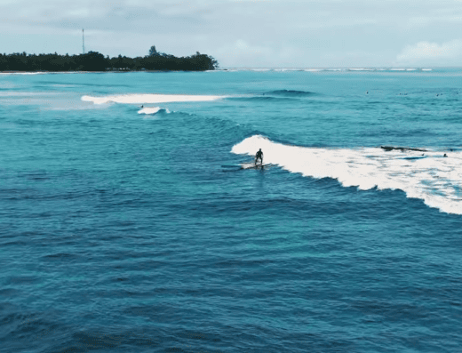 Let’s Enjoy The South Pacific Ocean Coastal Of West Papua Wave