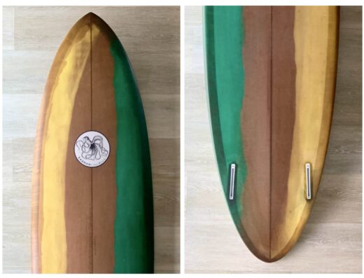 6’4 Twin Pin Surfboard to Rent