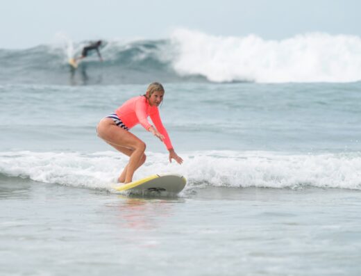 Surf lessons in Baja