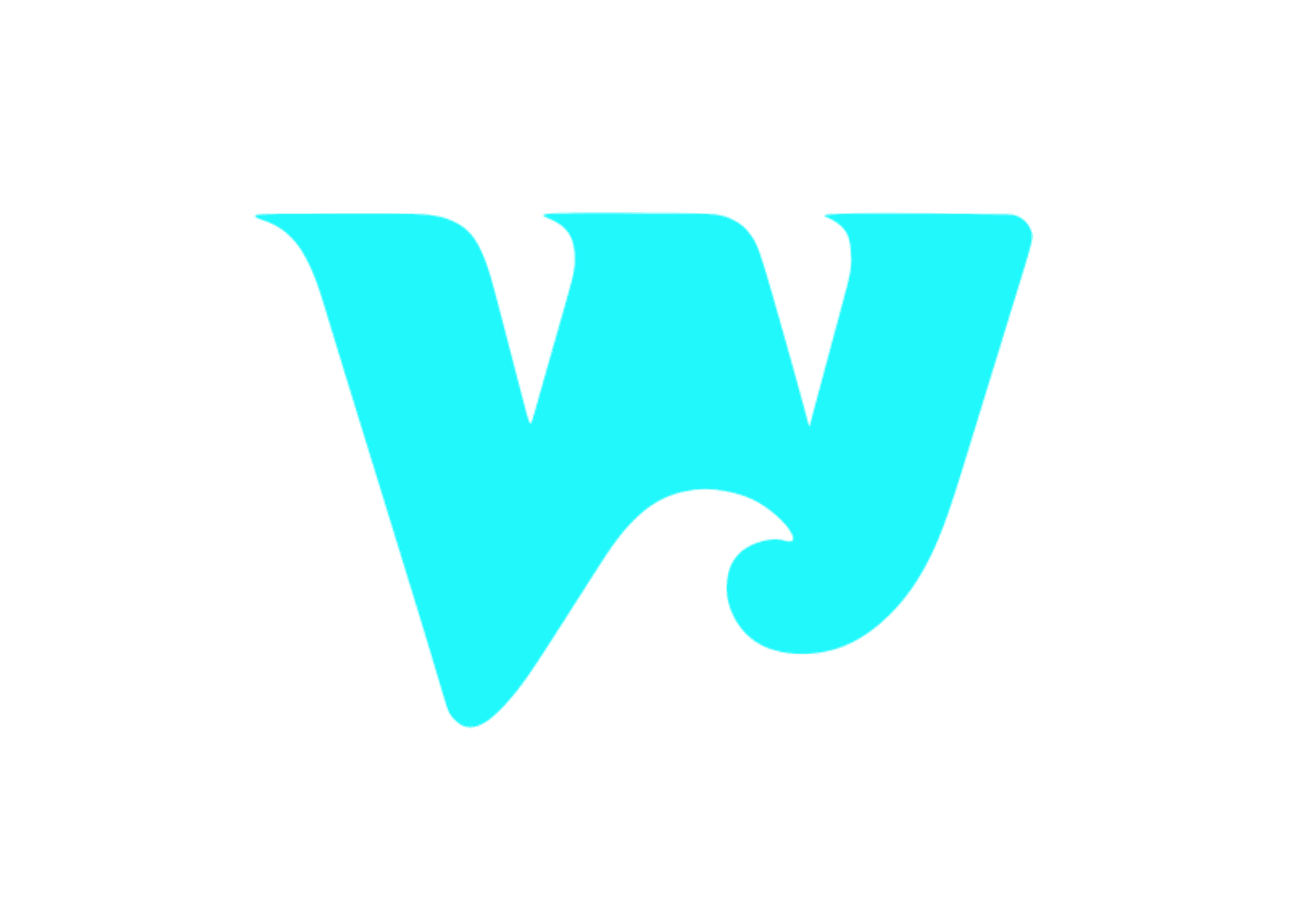 Waverii logo featuring a stylized "W" in vibrant blue, representing innovative digital solutions for modern businesses.