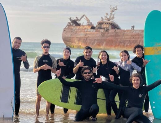 Surf Lessons with Abdell – Offshore Waves Maroc