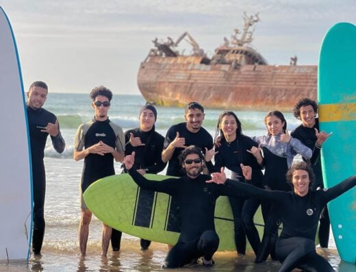 Surf Lessons with Abdell – Offshore Waves Maroc