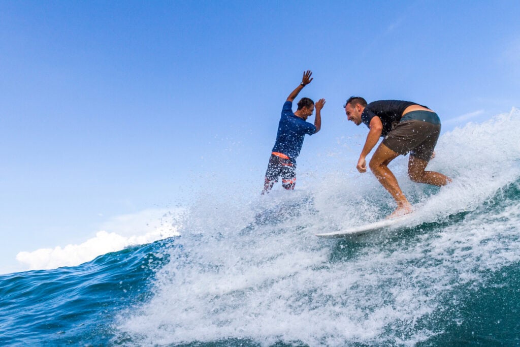 Premium surf lessons for all levels. Join us today! Dawn Patrol Bali Surfachool