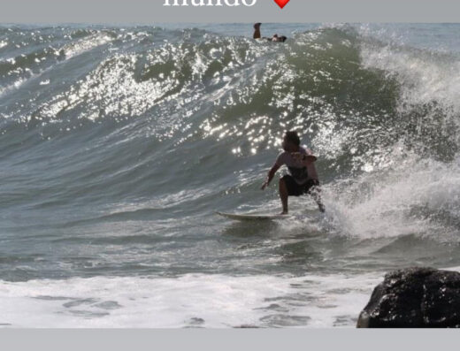 Surfer riding a wave at Waverii Beach, showcasing the beauty of surfing and ocean adventure. Perfect for surf guide enthusiasts and ocean lovers.