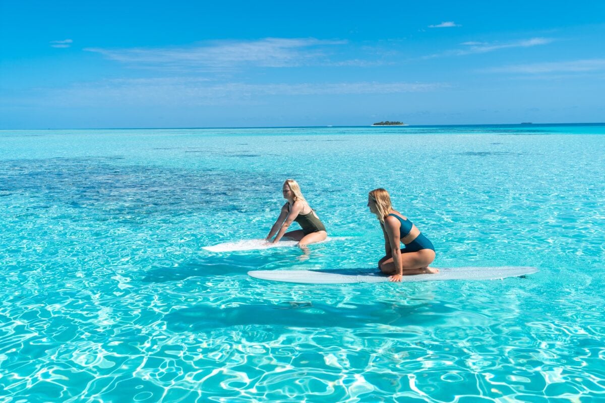 Surf Lessons at Ayada Maldives