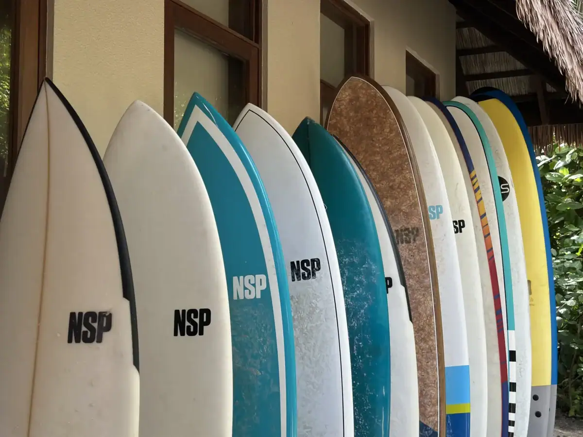 Surfboard Rentals at Ayada Maldives